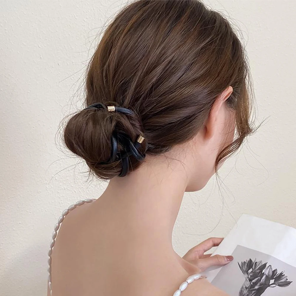 2Pcs Accessories Ties Black Bands Ponytail Holders Hair Ponytail Holders Rope Styling Hair Ties Tools
2Pcs Accessories Ties Black Bands Ponytail Holders Hair Ponytail Holders Rope Styling Hair Ties Tools