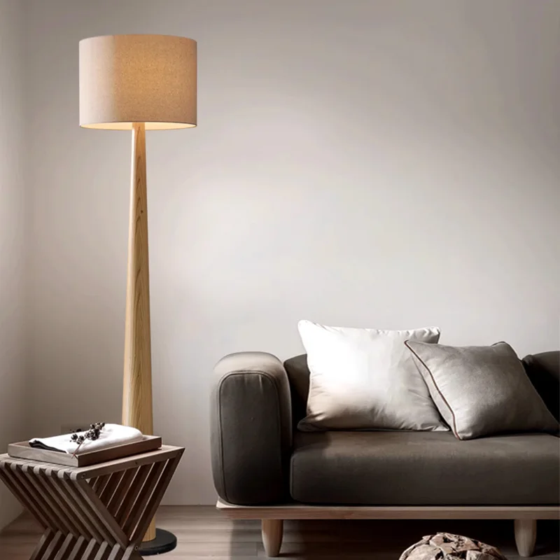 Medieval style living room sofa side floor lamp Japanese wabi-sabi walnut vertical atmosphere tbedroom high-end decorative
Medieval style living room sofa side floor lamp Japanese wabi-sabi walnut vertical atmosphere tbedroom high-end decorative