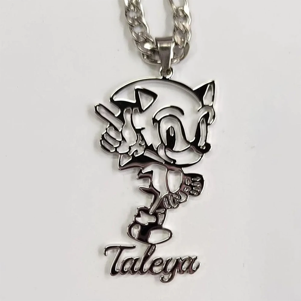Custom Name Cinnamoroll Necklace Sanrio Cinnamoroll Pendant Thick Cuban Chain Personalized Nameplate For Women Fans Jewelry Gift
Custom Name Cinnamoroll Necklace Sanrio Cinnamoroll Pendant Thick Cuban Chain Personalized Nameplate For Women Fans Jewelry Gift