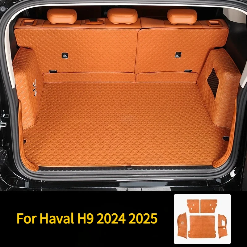 For Haval H9 2024 2025 Rear Trunk Mats Leather Anti-scratch Waterproof Cargo Liner Luggage Protective Pad Interior Accessories
For Haval H9 2024 2025 Rear Trunk Mats Leather Anti-scratch Waterproof Cargo Liner Luggage Protective Pad Interior Accessories