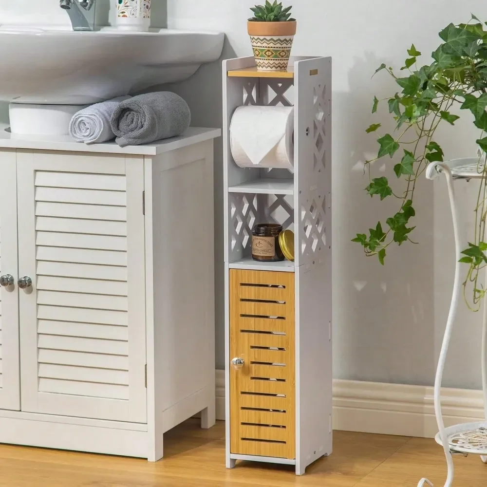 Paper Storage Cabinet Bathroom Storage With Roller For Compact Spaces, Black, 2025 Design
Paper Storage Cabinet Bathroom Storage With Roller For Compact Spaces, Black, 2025 Design