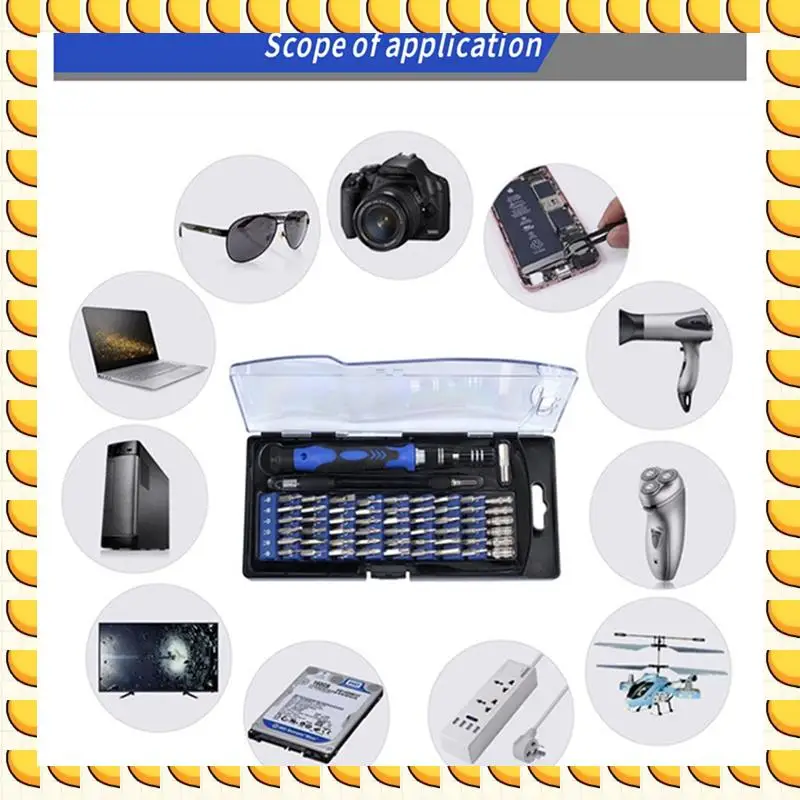 BAAU 58-In-1 Screwdriver Kit Multifunctional DIY Disassembly Mobile Phone Maintenance Tool Batch Set
BAAU 58-In-1 Screwdriver Kit Multifunctional DIY Disassembly Mobile Phone Maintenance Tool Batch Set