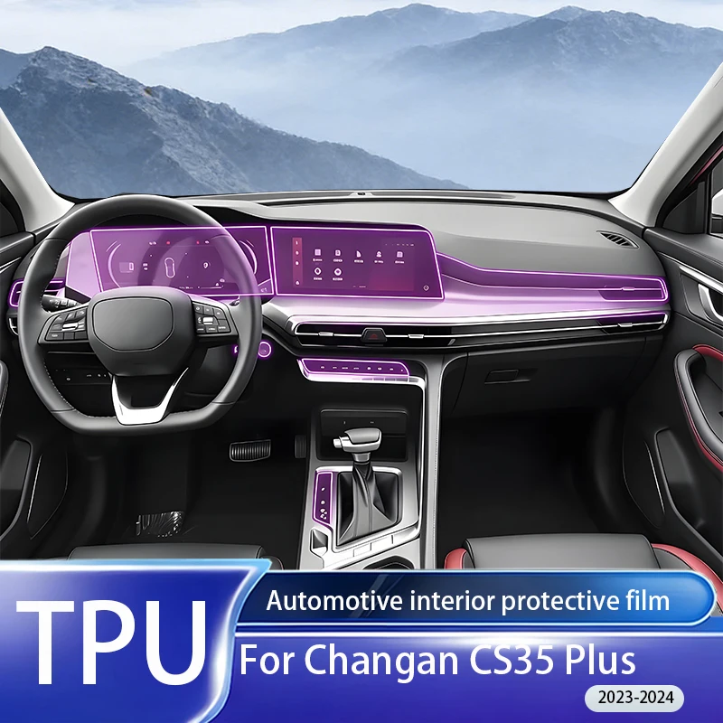 Fit for Changan CS35 Plus 2023-2024 Clear TPU PPF Anti Scratch GPS LCD Navigation Center Console Interior Protective Accessory S
Fit for Changan CS35 Plus 2023-2024 Clear TPU PPF Anti Scratch GPS LCD Navigation Center Console Interior Protective Accessory S
