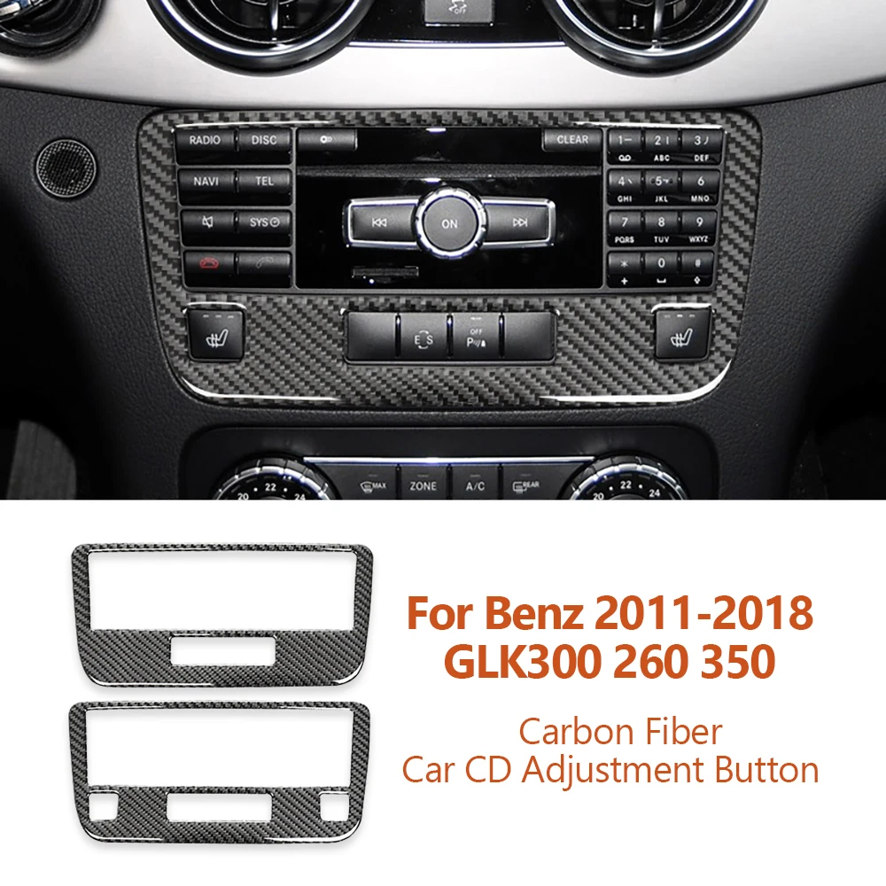 For Mercedes Benz 2008-2015 GLK GLK300 260 350 Carbon Fiber Car CD Adjustment Button Panel Decorative Stickers Auto Accessories
For Mercedes Benz 2008-2015 GLK GLK300 260 350 Carbon Fiber Car CD Adjustment Button Panel Decorative Stickers Auto Accessories