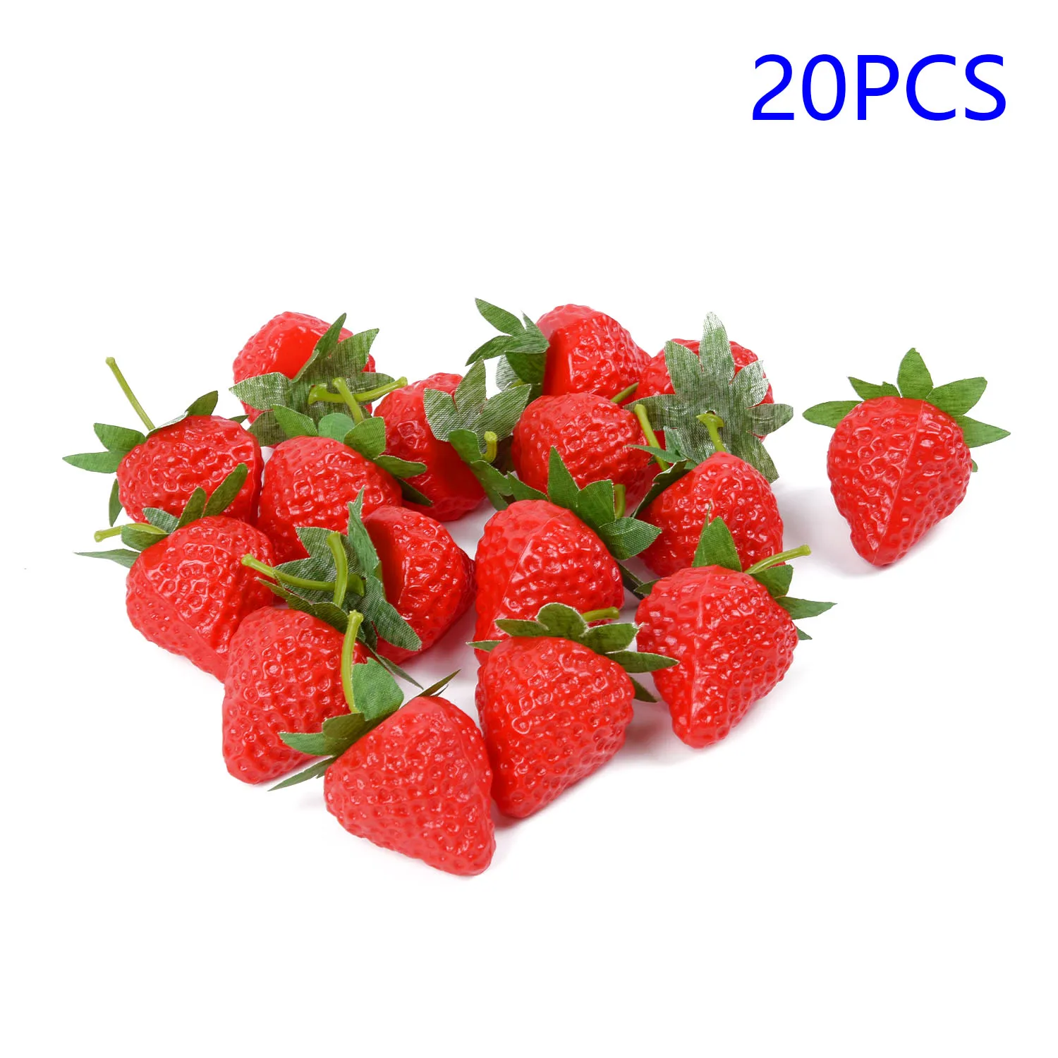 20pcs Artificial Fruit Fake Strawberry Simulated Strawberry Realistic Fake Fruit Party Prop Ornament Home Wedding Decor
20pcs Artificial Fruit Fake Strawberry Simulated Strawberry Realistic Fake Fruit Party Prop Ornament Home Wedding Decor