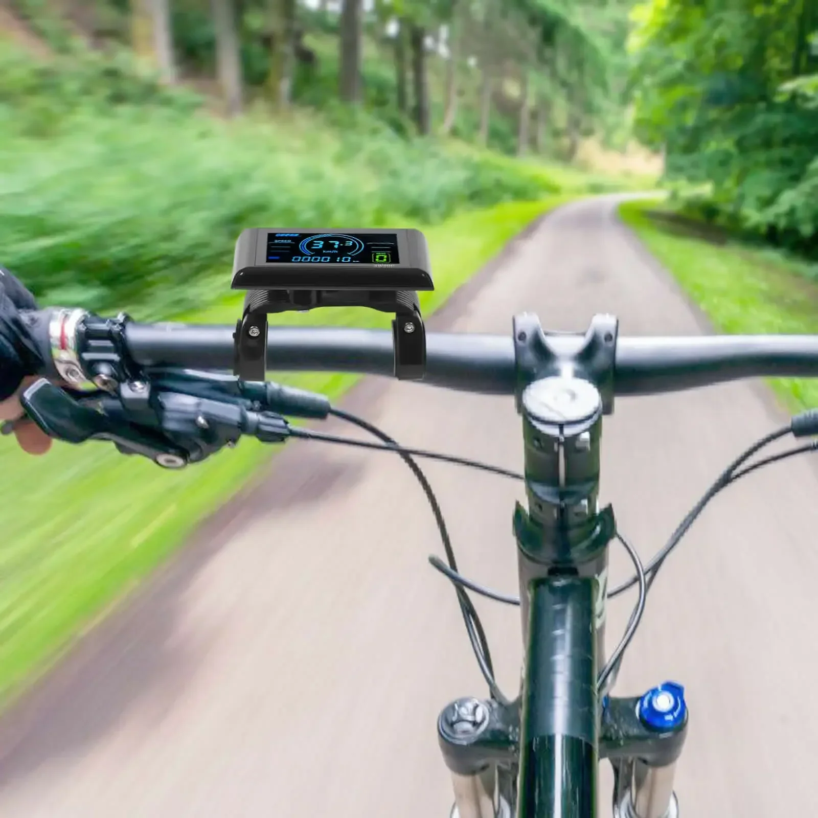 Electric Bicycle LCD Display Screen with Speedometer Odometer Battery Indicator, 36V-72V Universal E-Bike Computer
Electric Bicycle LCD Display Screen with Speedometer Odometer Battery Indicator, 36V-72V Universal E-Bike Computer