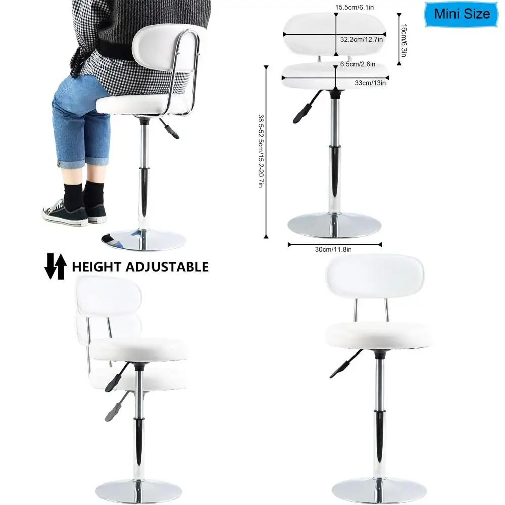 Compact Swivel PU Leather Chair with Backrest for Barber, Manicure, Tattoo, and Office Use
Compact Swivel PU Leather Chair with Backrest for Barber, Manicure, Tattoo, and Office Use