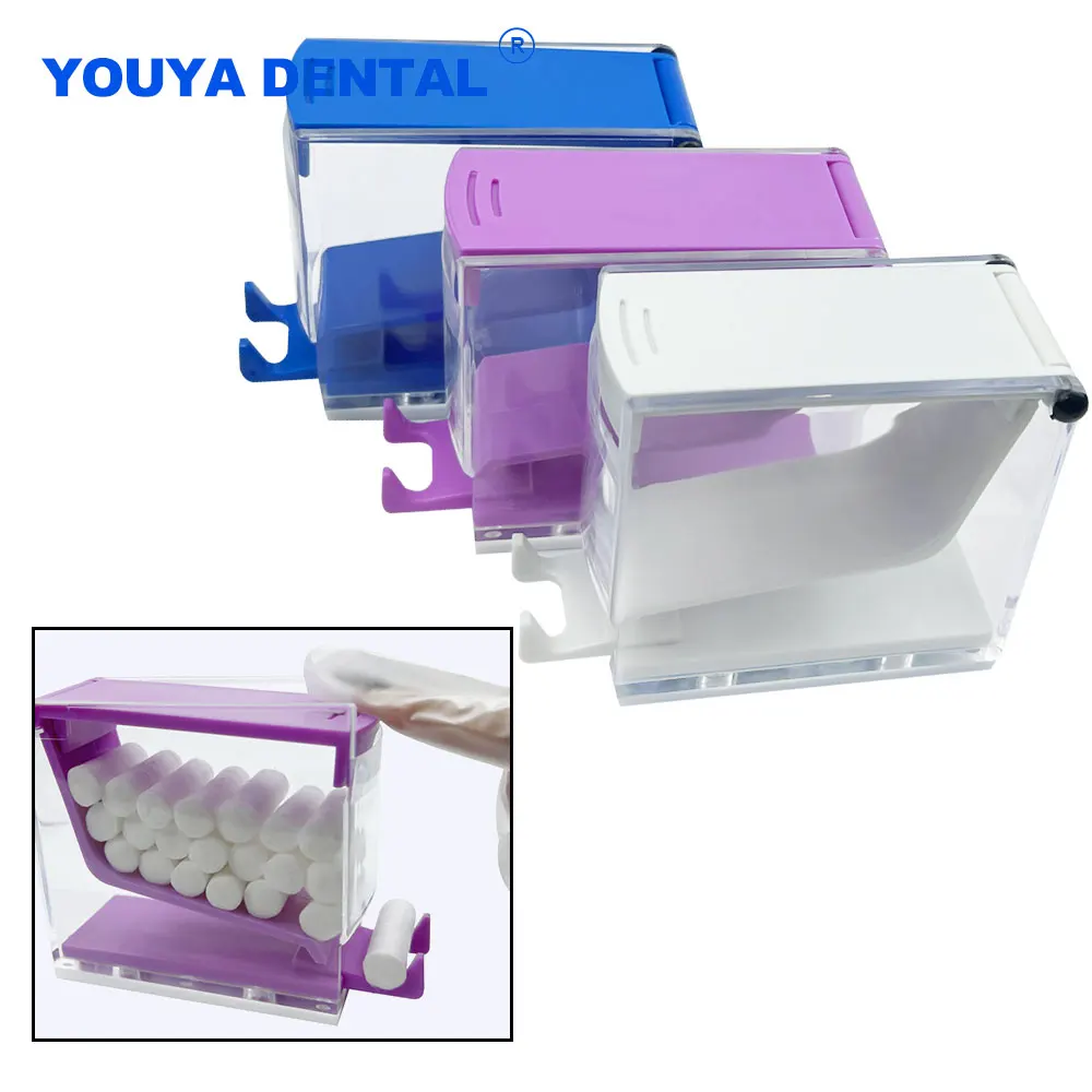Press Type Dental Cotton Roll Dispenser Orthodontic Cotton Roll Holder Dentistry Laboratory Clinic Cotton Dentistry Storage Box
Press Type Dental Cotton Roll Dispenser Orthodontic Cotton Roll Holder Dentistry Laboratory Clinic Cotton Dentistry Storage Box
