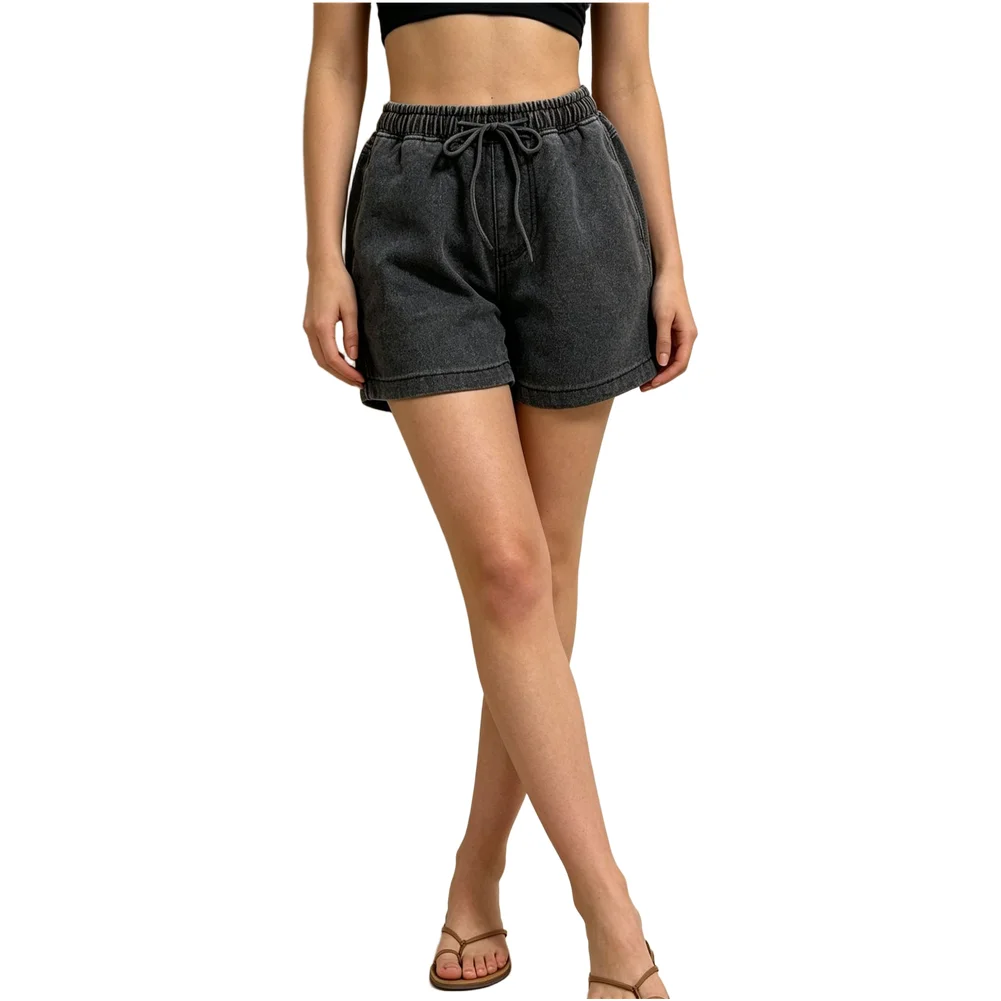 Women's Summer Short with Elastic Waist Drawstring and Loose Straight Leg Fit for Beach Yoga Cycling and Travel
Women's Summer Short with Elastic Waist Drawstring and Loose Straight Leg Fit for Beach Yoga Cycling and Travel