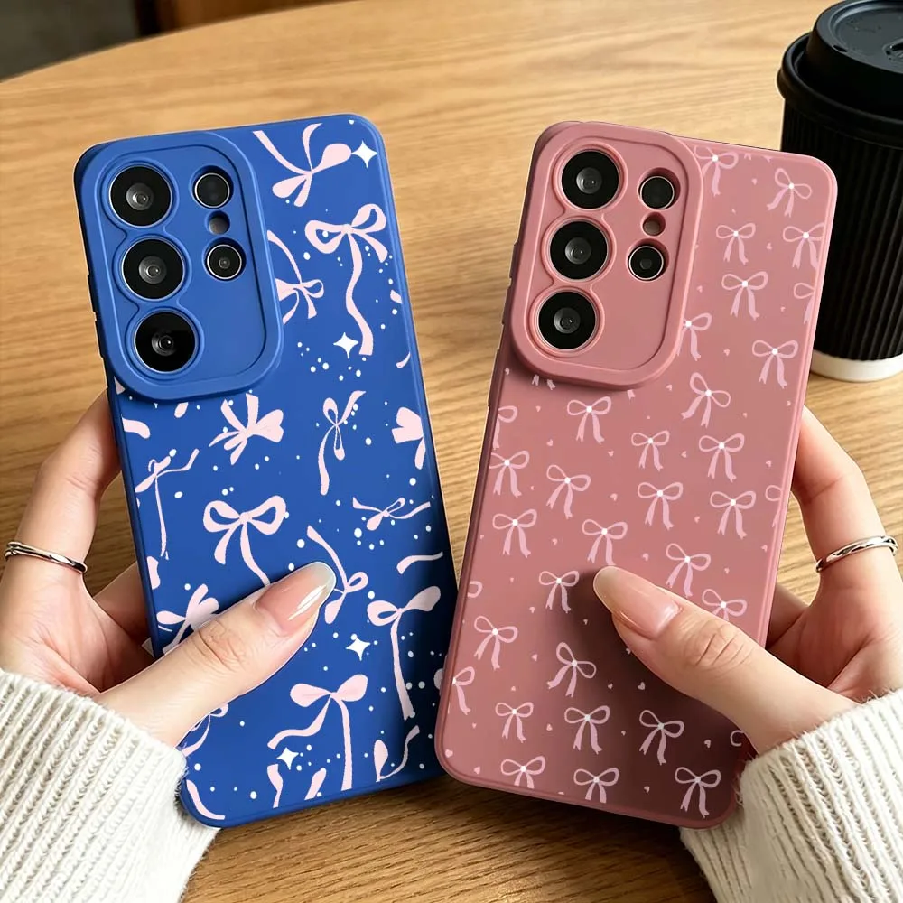 Pink Bow Knot For Samsung Galaxy S26 S25 S24 S23 S22 S21 S20 Ultra Plus A15 A35 A54 A55 Soft Cover Phone Case
Pink Bow Knot For Samsung Galaxy S26 S25 S24 S23 S22 S21 S20 Ultra Plus A15 A35 A54 A55 Soft Cover Phone Case
