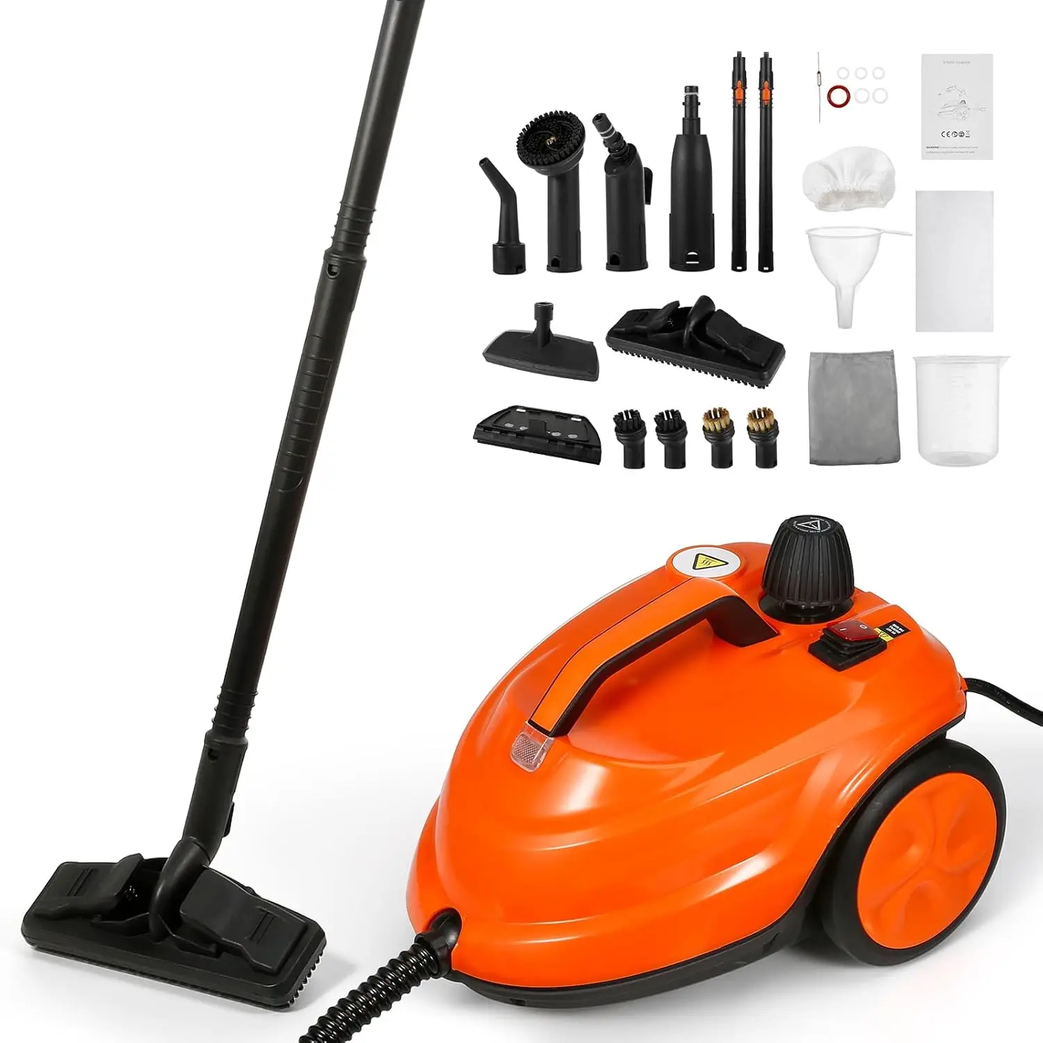 Steam Cleaner 1800W Multipurpose Steam Cleaner for Home 5 bar Steamer Cleaner for Car Detailing 320°F High Temperature High
Steam Cleaner 1800W Multipurpose Steam Cleaner for Home 5 bar Steamer Cleaner for Car Detailing 320°F High Temperature High