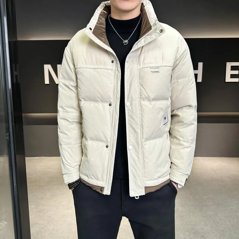 Men's down Cotton Jaet Winter Thiened ort Sle Stand Collar Luxury Lightweight Faionable Urban Sle Youth Casual Wear
Men's down Cotton Jaet Winter Thiened ort Sle Stand Collar Luxury Lightweight Faionable Urban Sle Youth Casual Wear