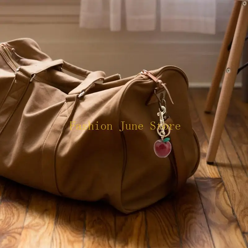 N5KA Multifuntional Apples Shaped Charm Rings Decorative Handbag Accessory Alloy Texture Suitable for Gifting to Women
N5KA Multifuntional Apples Shaped Charm Rings Decorative Handbag Accessory Alloy Texture Suitable for Gifting to Women