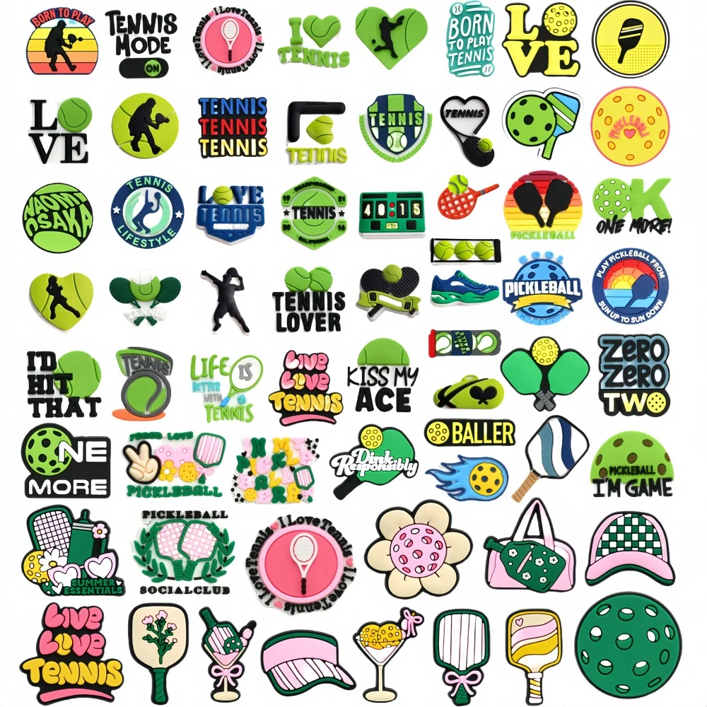 64 шт., подвески для обуви Pickleball, подвески для спортивной обуви для украшения сабо, сандалии, подвески для теннисной обуви для вечеринок, подарки
64 шт., подвески для обуви Pickleball, подвески для спортивной обуви для украшения сабо, сандалии, подвески для теннисной обуви для вечеринок, подарки