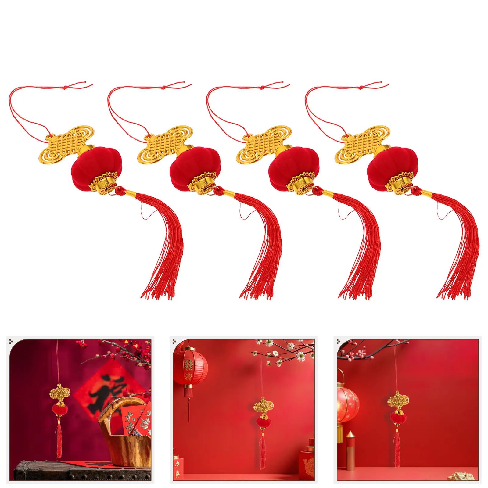 10Pcs Chinese Lantern Hanging Ornaments Premium Year of 2026 Chinese Knot Lucky Charm Pendants Tassel Decorations Lunar New Year
10Pcs Chinese Lantern Hanging Ornaments Premium Year of 2026 Chinese Knot Lucky Charm Pendants Tassel Decorations Lunar New Year