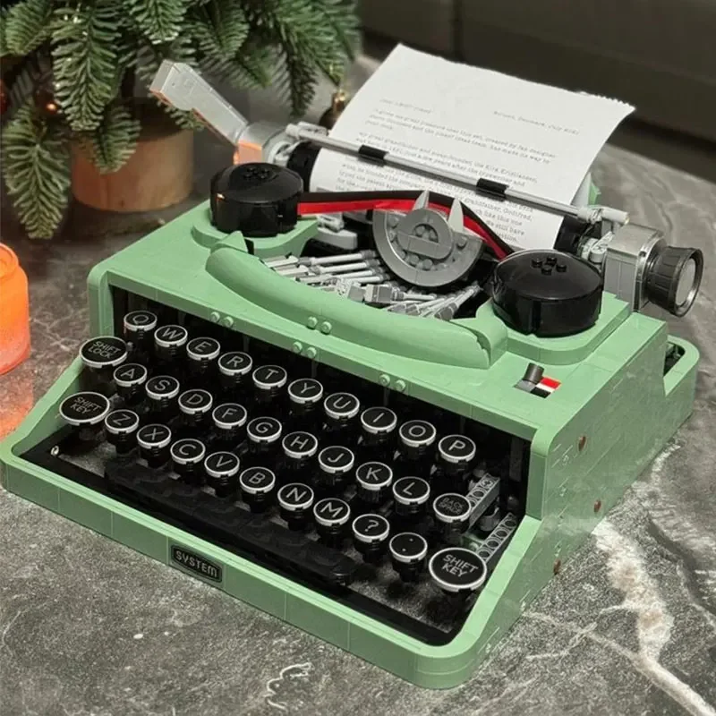 2179PCS Retro Typewriter 21327 Building Blocks MOC Construction Bricks Toys Home Ideas Decoration Best Gift For Kids Children
2179PCS Retro Typewriter 21327 Building Blocks MOC Construction Bricks Toys Home Ideas Decoration Best Gift For Kids Children