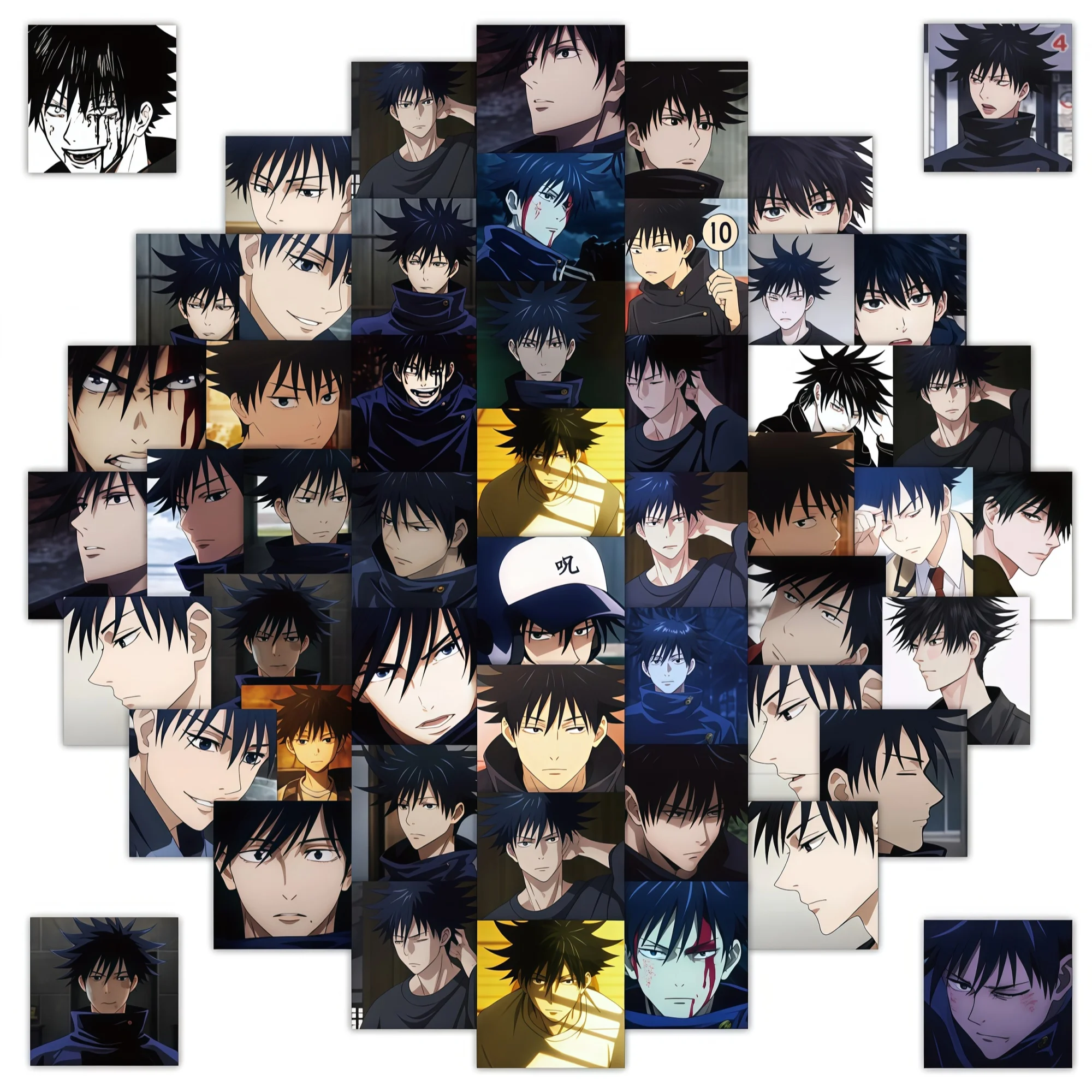 59pcs Jujutsu Kaisen Megumi Fushiguro Stickers, Suitable for Laptops, Phone Cases, Planners, DIY, Anime Doodle Stickers
59pcs Jujutsu Kaisen Megumi Fushiguro Stickers, Suitable for Laptops, Phone Cases, Planners, DIY, Anime Doodle Stickers