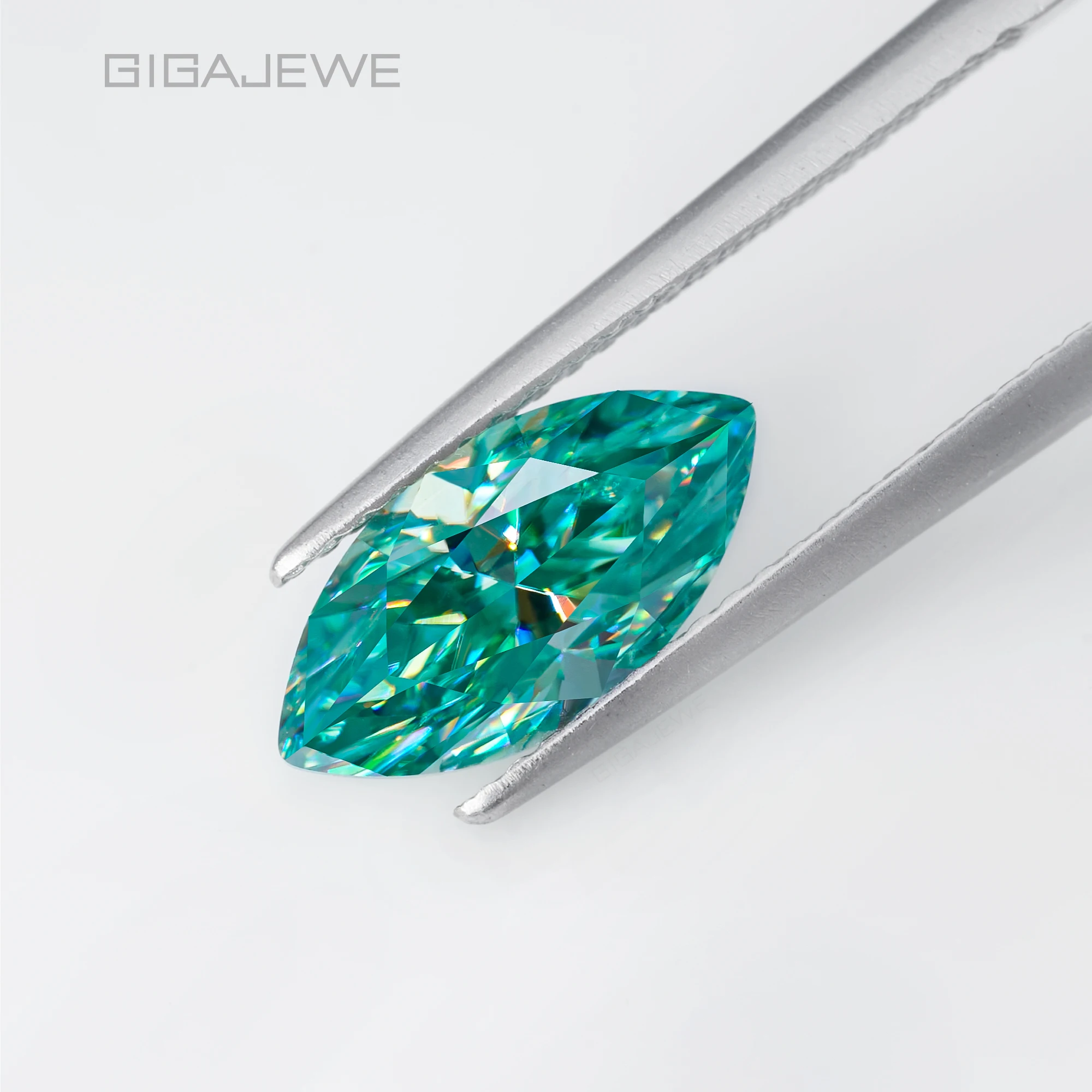 GIGAJEWE Natural Cyan Marquise Cut Moissanite Loose Stone FL VVS1 Handmade Excellent Cut Jewelry Gift
GIGAJEWE Natural Cyan Marquise Cut Moissanite Loose Stone FL VVS1 Handmade Excellent Cut Jewelry Gift