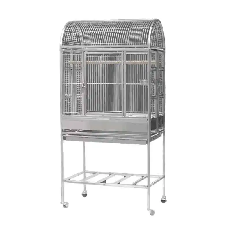 Oversize 304 Stainless Steel Bird Cage for Parrots Large Iron Bird House with Plastic Tray Pallet Live Usage Crate Box Packing
Oversize 304 Stainless Steel Bird Cage for Parrots Large Iron Bird House with Plastic Tray Pallet Live Usage Crate Box Packing