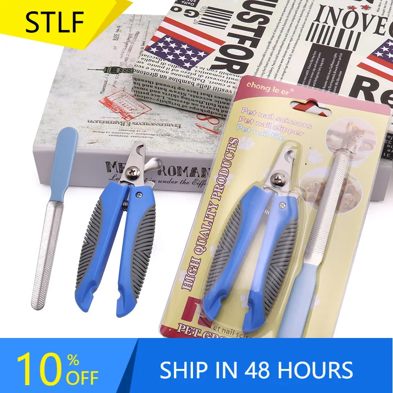 Safe Anti-Slip Pet Nail Clippers with Safety Guard Stainless Steel Dog Cat Claw Trimmer
Safe Anti-Slip Pet Nail Clippers with Safety Guard Stainless Steel Dog Cat Claw Trimmer