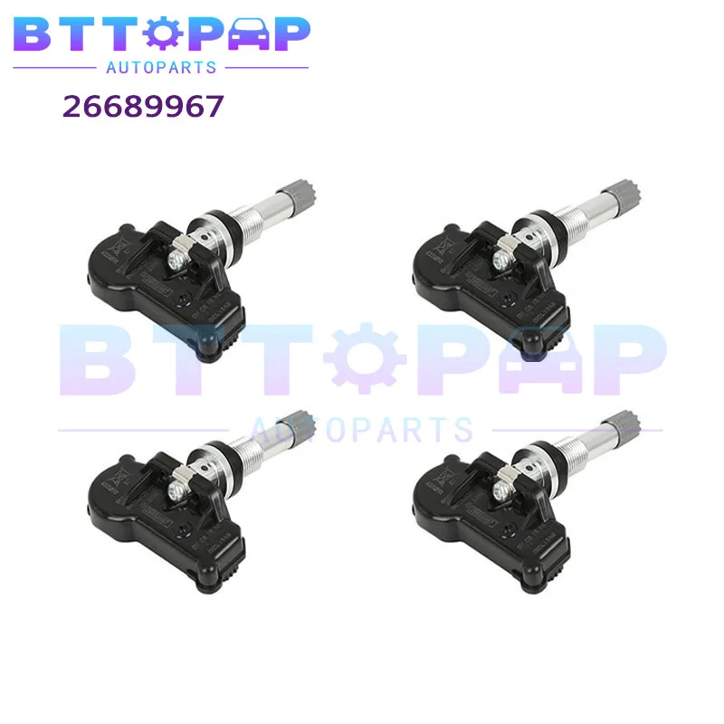 TPMS Tire Pressure Sensor for Chevrolet Cavalier 2016-2018, Onix 2019-2020, Buick Excelle 2018-2019, GL8 2017-2019 New 26689967
TPMS Tire Pressure Sensor for Chevrolet Cavalier 2016-2018, Onix 2019-2020, Buick Excelle 2018-2019, GL8 2017-2019 New 26689967