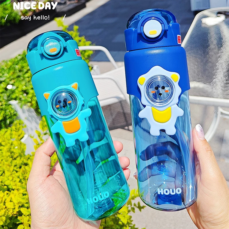 Cute cartoon straw plastic cup with high appearance, portable drawstring cup, student cup with elastic lid, large capacity water
Cute cartoon straw plastic cup with high appearance, portable drawstring cup, student cup with elastic lid, large capacity water