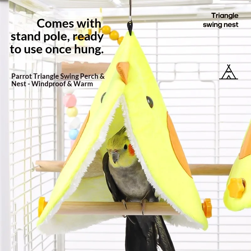 Soft Plush Bird Parrot Nest Bird Parrot Hammock Parakeet Hanging Bed House Cave Cage Hut Tent Toy Bird Cage Accessories
Soft Plush Bird Parrot Nest Bird Parrot Hammock Parakeet Hanging Bed House Cave Cage Hut Tent Toy Bird Cage Accessories