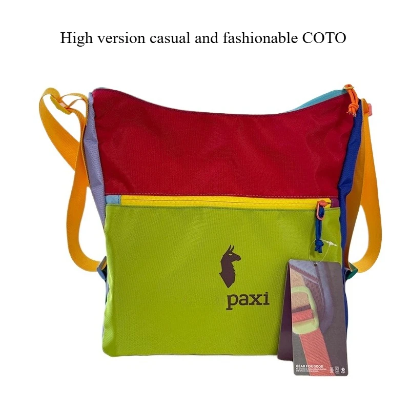 High version casual and fashionable COTO color 30L dopamine men's and women's crossbody bag with contrasting colors2026
High version casual and fashionable COTO color 30L dopamine men's and women's crossbody bag with contrasting colors2026