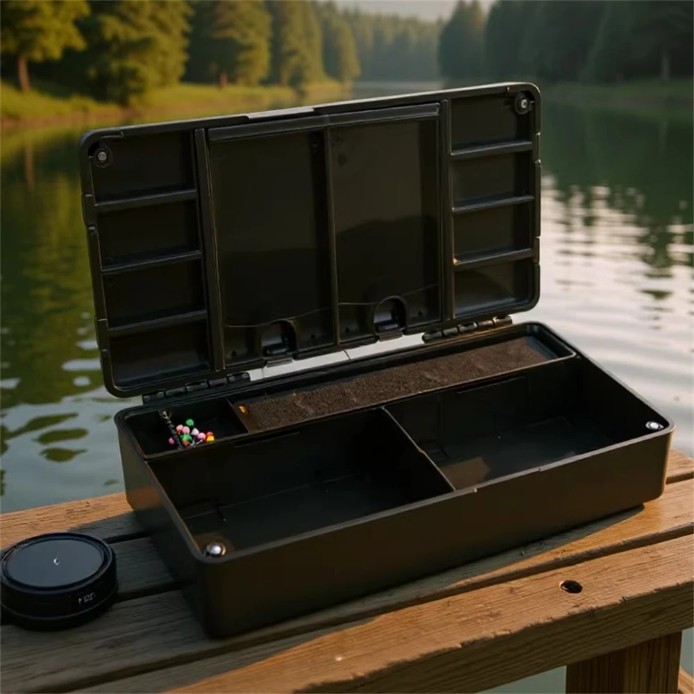 European Style Ronnie Rig Box - Compartmentalized Carp Fishing Organizer with Hook Needles Line Holder for Euro Tackle Storage
European Style Ronnie Rig Box - Compartmentalized Carp Fishing Organizer with Hook Needles Line Holder for Euro Tackle Storage