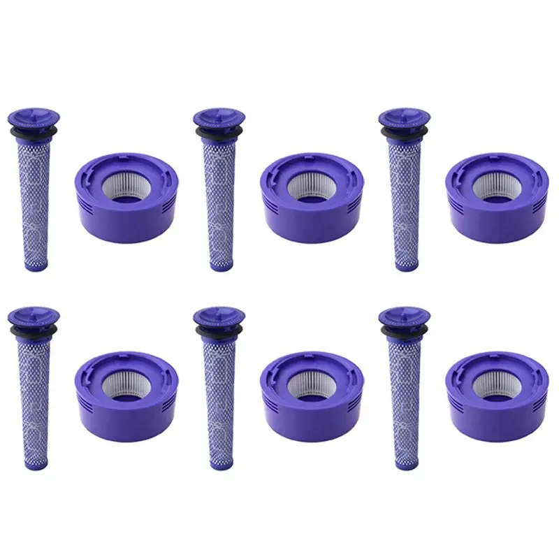 ABRW-6X Pre Filter + HEPA Post-Filter Kit For Dyson V7, V8 Cordless Vacuum, Replacement Pre-Filter And Post- Filter
ABRW-6X Pre Filter + HEPA Post-Filter Kit For Dyson V7, V8 Cordless Vacuum, Replacement Pre-Filter And Post- Filter