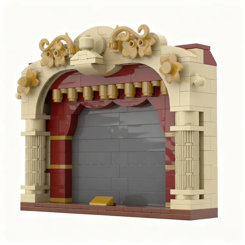 266PCS MOC Creative Model Large Proscenium Arch Simplified Technology DIY Building Blocks Display Birthday Gift Collectible Home
266PCS MOC Creative Model Large Proscenium Arch Simplified Technology DIY Building Blocks Display Birthday Gift Collectible Home