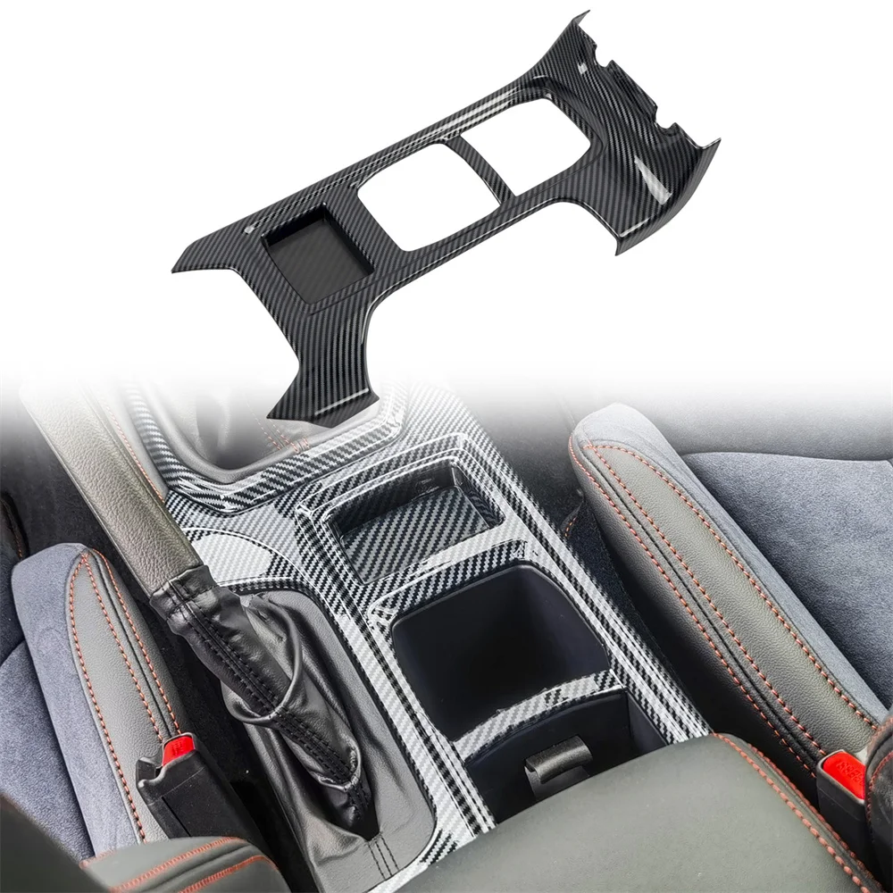 For Subaru WRX VB 2022 2023 Carbon Black Interior Gear Console Panel Decorative Cover Trim 1pcs (Only For MT Version)
For Subaru WRX VB 2022 2023 Carbon Black Interior Gear Console Panel Decorative Cover Trim 1pcs (Only For MT Version)