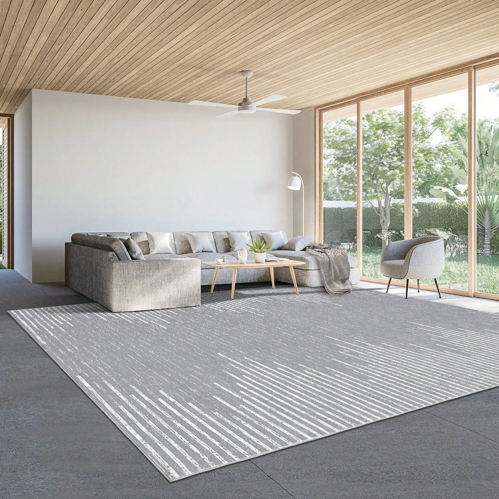 Modern Geometric Carpet Washable Area Rug Low Pile Soft Carpet Striped Carpet Large Size Indoor Carpet Stain Resistant Non-Slip For Living Room Bedroom Dining Room Office Apartment
Modern Geometric Carpet Washable Area Rug Low Pile Soft Carpet Striped Carpet Large Size Indoor Carpet Stain Resistant Non-Slip For Living Room Bedroom Dining Room Office Apartment