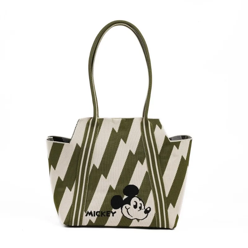 Mickey Mouse knitted shoulder bag new cartoon creative personality exquisite large capacity hand tote bag female holiday gift
Mickey Mouse knitted shoulder bag new cartoon creative personality exquisite large capacity hand tote bag female holiday gift