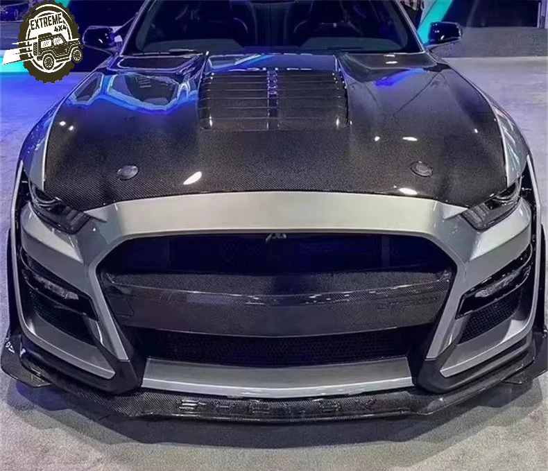 GT500 Style Carbon Fiber Fibre Front Engine Bonnet Hood Vent for Ford Mustang
GT500 Style Carbon Fiber Fibre Front Engine Bonnet Hood Vent for Ford Mustang