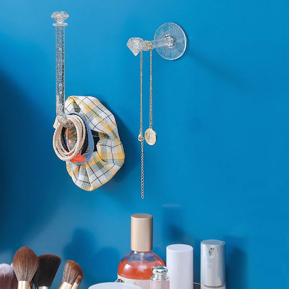 5Pcs Adhesive Hair Tie Organizers Clear Glitter Wall Scrunchie Holders for Hairbands Headbands Jewelry Storage Display
5Pcs Adhesive Hair Tie Organizers Clear Glitter Wall Scrunchie Holders for Hairbands Headbands Jewelry Storage Display