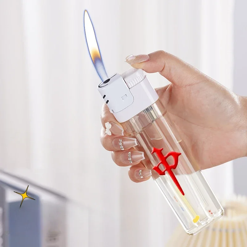 2025 Newest White Jumbo Oversized Butane Gas Lighter Creative Large Capacity Lengthened Cigarette Accessories Tools Men's Gift
2025 Newest White Jumbo Oversized Butane Gas Lighter Creative Large Capacity Lengthened Cigarette Accessories Tools Men's Gift