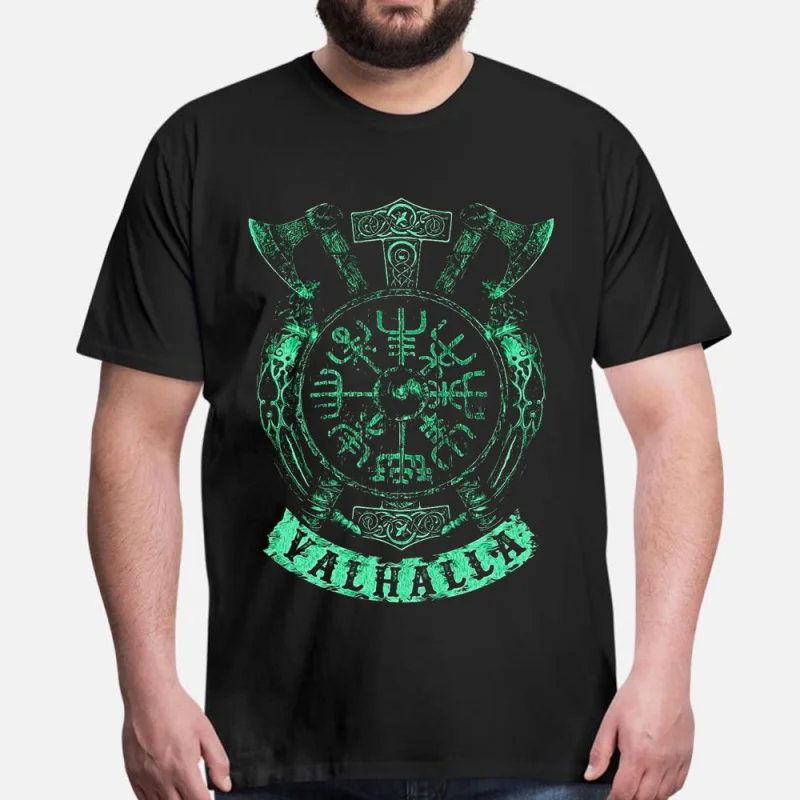 Valhalla Viking Compass Gift T-Shirt 0415 Viking Runes Norse Myths Graphic clothes 100% cotton printed Tee All size tops S-6XL
Valhalla Viking Compass Gift T-Shirt 0415 Viking Runes Norse Myths Graphic clothes 100% cotton printed Tee All size tops S-6XL