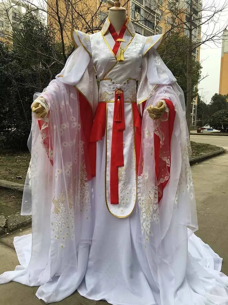 Plus Size 6XL Chinese Traditional Hanfu Women Custom King&Queen Carnival Cosplay Costume Red Wedding Dress Hanfu Suits Men 5XL
Plus Size 6XL Chinese Traditional Hanfu Women Custom King&Queen Carnival Cosplay Costume Red Wedding Dress Hanfu Suits Men 5XL