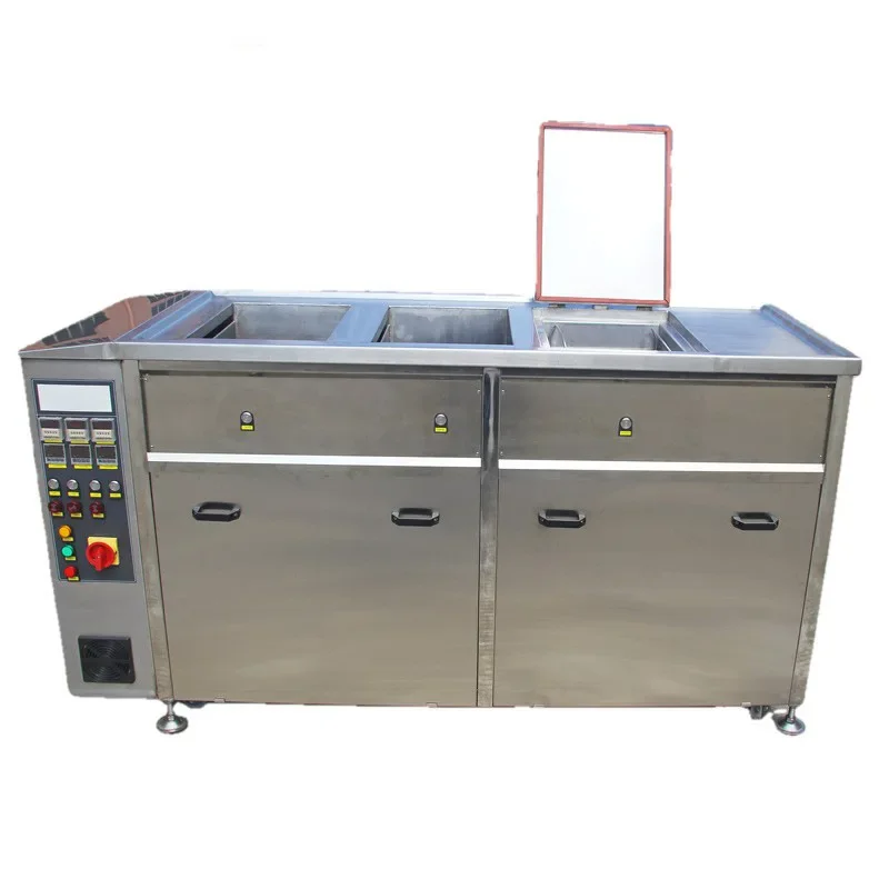 Rail Transit Accessories Brake Pad Bogie Gear Box Cleaning Equipment Three-Slot Ultrasonic Cleaning Machine Oil Removal
Rail Transit Accessories Brake Pad Bogie Gear Box Cleaning Equipment Three-Slot Ultrasonic Cleaning Machine Oil Removal
