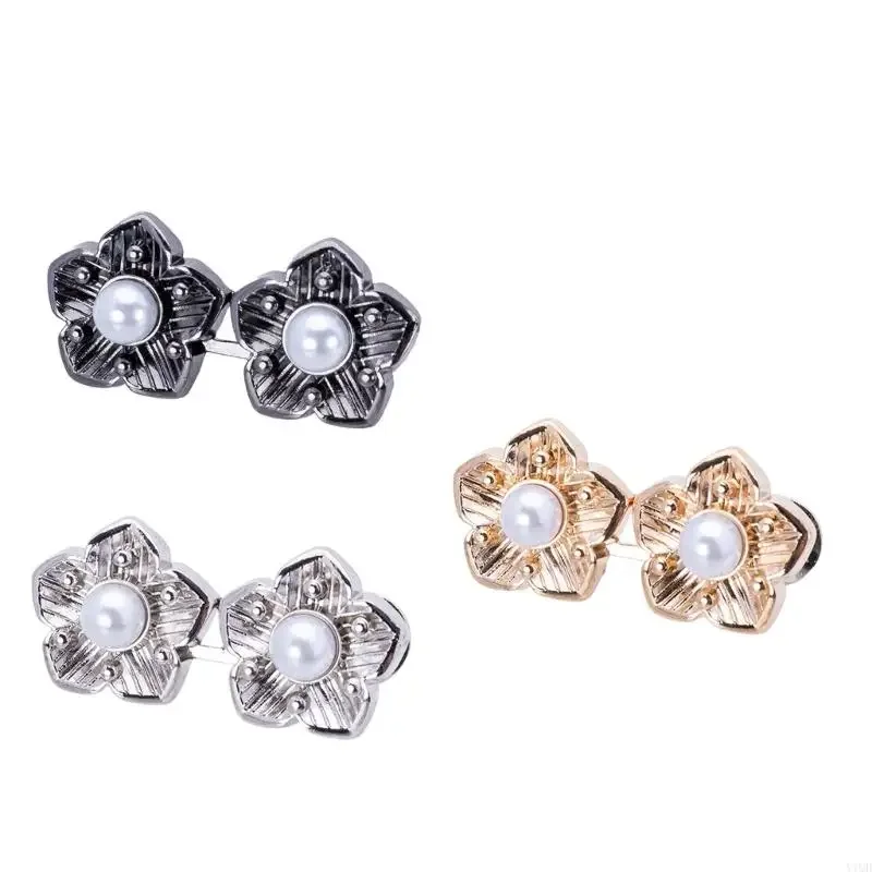 Набор из 3 декоративных жемчужин с цветочной пряжкой на талии, булавкой для джинсовых брюк
Набор из 3 декоративных жемчужин с цветочной пряжкой на талии, булавкой для джинсовых брюк