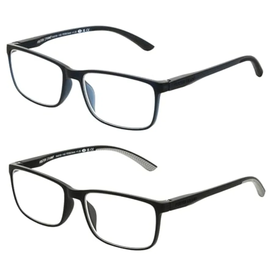 mens Tatum 2-pack Reading Glasses Rectangular Reading Glasses
mens Tatum 2-pack Reading Glasses Rectangular Reading Glasses
