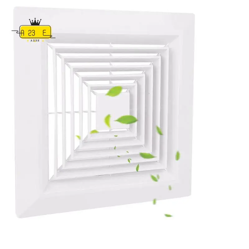 A23E-крышка вытяжного вентилятора для ванной комнаты с пружиной, квадратным потолком или настенным вытяжным вентилятором, потолочным вентилятором, решеткой, воздушным диффузором
A23E-крышка вытяжного вентилятора для ванной комнаты с пружиной, квадратным потолком или настенным вытяжным вентилятором, потолочным вентилятором, решеткой, воздушным диффузором