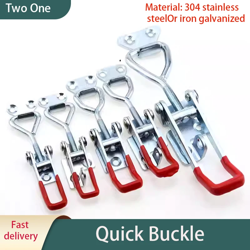 Fixtures Adjustable Toolbox Case Metal Toggle Latch Catch Clasp Quick Release Clamp Anti-Slip Push Pull Toggle Clamp Tools 2Pcs
Fixtures Adjustable Toolbox Case Metal Toggle Latch Catch Clasp Quick Release Clamp Anti-Slip Push Pull Toggle Clamp Tools 2Pcs
