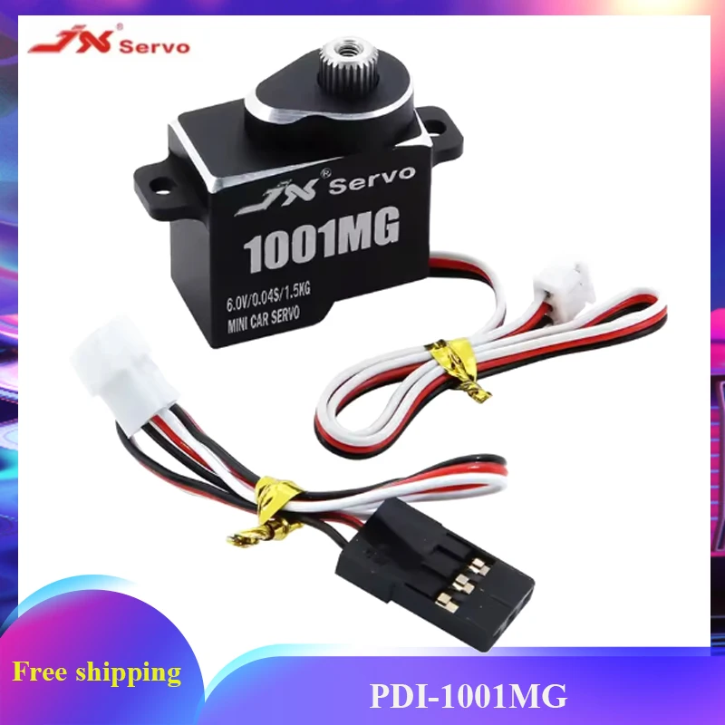 JX PDI-1001MG 1.5KG Micro Servo Digital, Metal Gear Coreless Motor 6.0V for RC Car Helicopter Crawler Models
JX PDI-1001MG 1.5KG Micro Servo Digital, Metal Gear Coreless Motor 6.0V for RC Car Helicopter Crawler Models