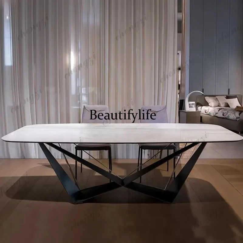 F182 Luxury Modern Dining Table Living Room Restaurant Extending Center Italy Table Designer Lounge Juegos De Comedor Home Furni
F182 Luxury Modern Dining Table Living Room Restaurant Extending Center Italy Table Designer Lounge Juegos De Comedor Home Furni