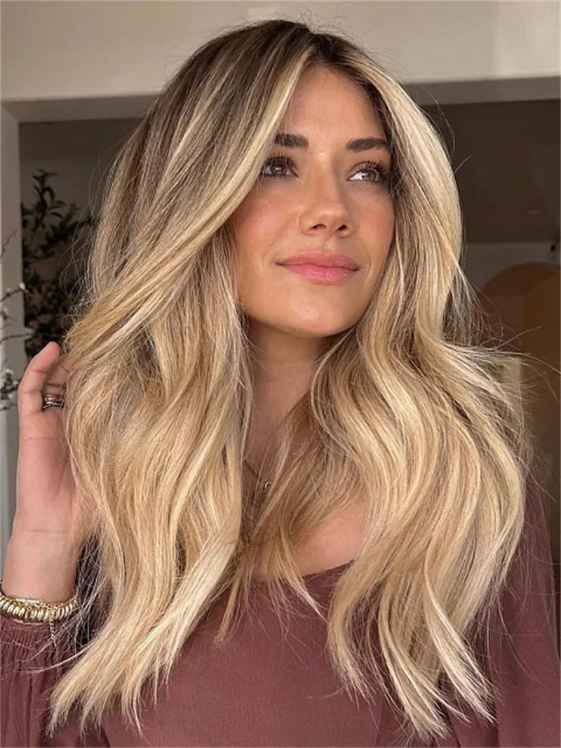 Invisible Transparent Lace Ombre Honey Blonde Wig with Natural Roots Party Wigs Lace Front Wig Synthetic HD Wigs For Women 24''
Invisible Transparent Lace Ombre Honey Blonde Wig with Natural Roots Party Wigs Lace Front Wig Synthetic HD Wigs For Women 24''