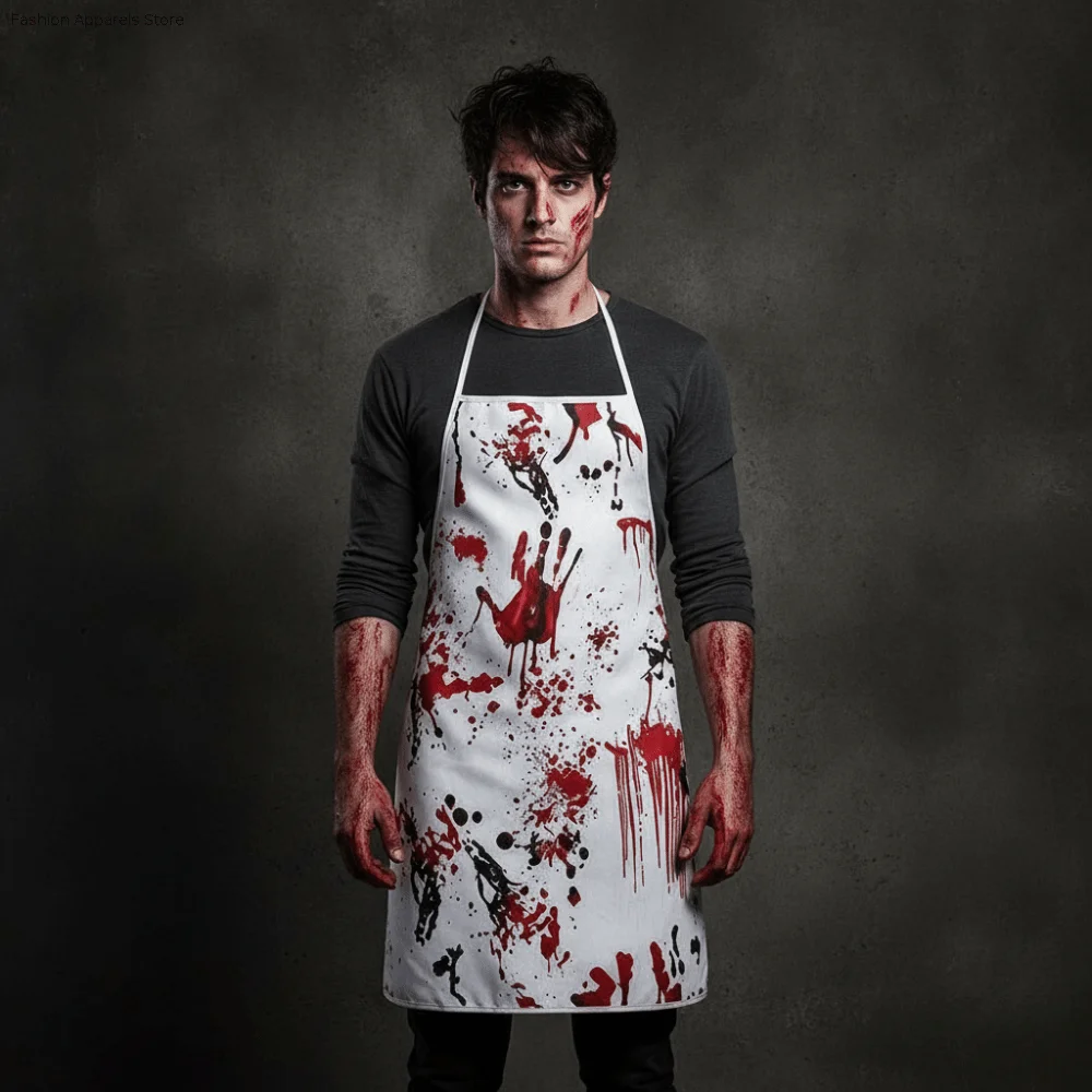 Stretchy Halloween Bloody Cloak Realistic Blood Print Breathable Bloody Nurse Apron Comfortable Fit Vivid Color
Stretchy Halloween Bloody Cloak Realistic Blood Print Breathable Bloody Nurse Apron Comfortable Fit Vivid Color