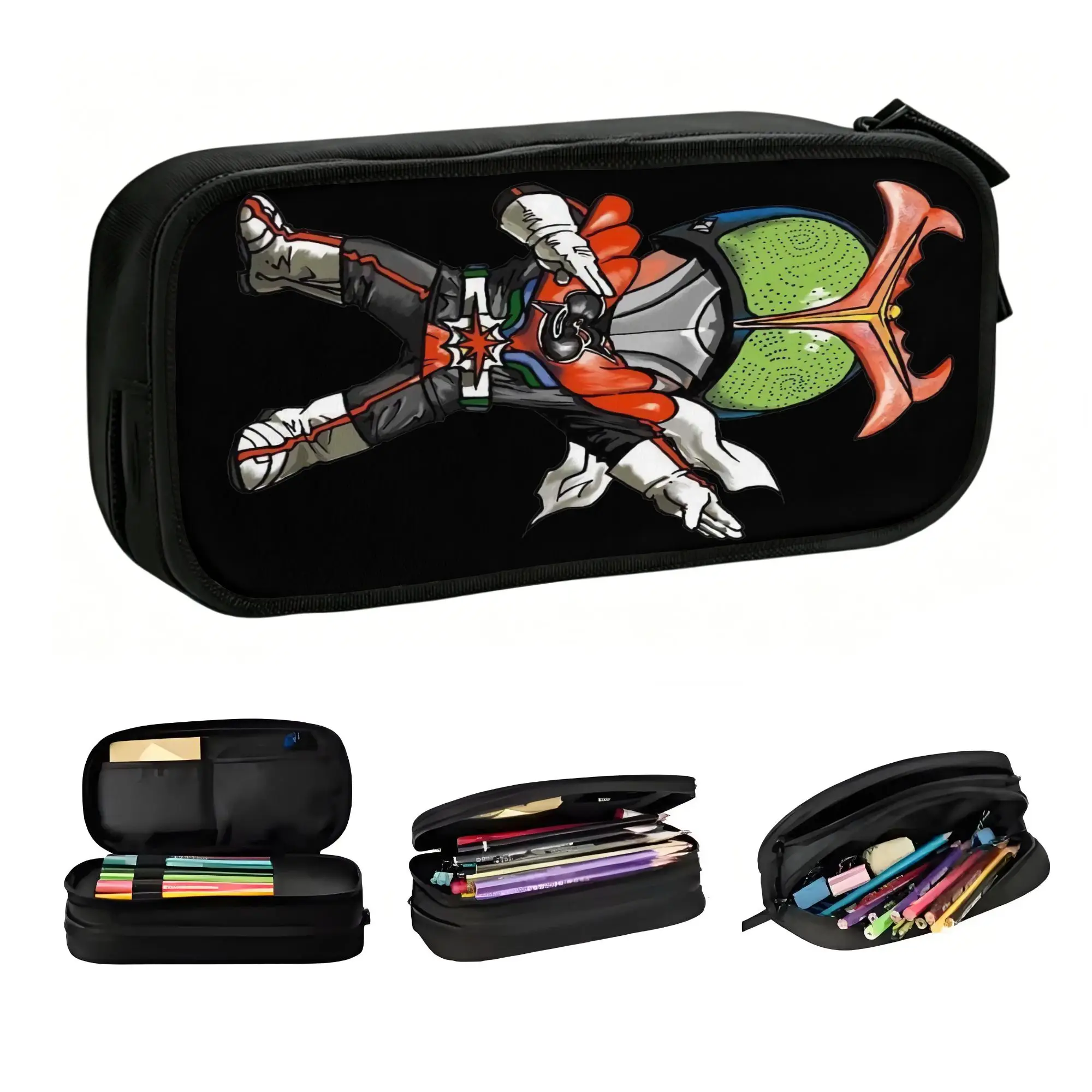 Customized Kamen Riders Cute Pencil Case Boys Gilrs Large Capacity Anime Pencil Bag Students Stationery
Customized Kamen Riders Cute Pencil Case Boys Gilrs Large Capacity Anime Pencil Bag Students Stationery