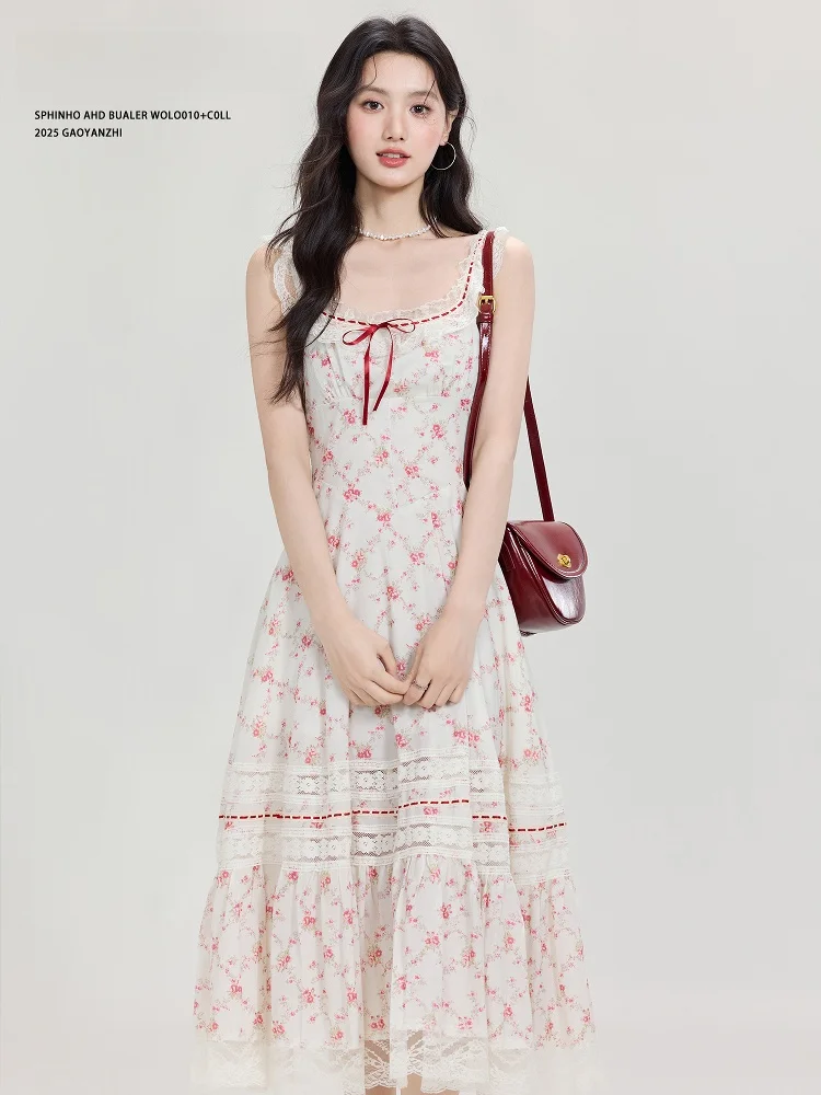 Новая женская летняя юбка Gao Yanzhi с винтажным цветочным принтом, облегающая, длинная, с завышенной талией, А-силуэт, без рукавов
Новая женская летняя юбка Gao Yanzhi с винтажным цветочным принтом, облегающая, длинная, с завышенной талией, А-силуэт, без рукавов